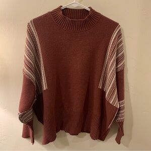 Altar'd State Terracotta Knit Sweater